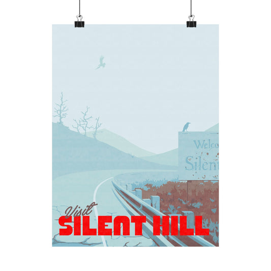 Visit Silent Hill Travel Poster